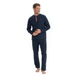 U.s. Polo Assn. Erkek Uzun Kollu Yaka Detaylı Pijama Takımı
