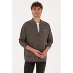 U.s. Polo Assn. Erkek Vizon Hırka Örme 50315612-vr052 Vizon