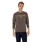 U.S. Polo Assn. Erkek Vizon Sweatshirt 50313743-VR052