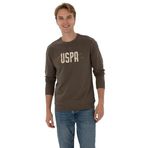 U.S. Polo Assn. Erkek Vizon Sweatshirt 50315570-VR052