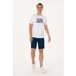 U.S. Polo Assn. Erkek Yeşil Jean Şort 50306058-DN0030