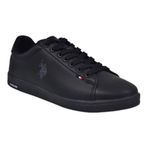 U.S. Polo Assn. Franco Siyah Erkek Sneaker Ayakkabı