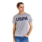 U.S. Polo Assn. G081SZ011-0-1795459 Gri Melanj Erkek T-shirt