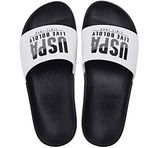 U.S. Polo Assn. Gusty Beyaz Erkek Terlik