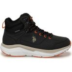 U.S. Polo Assn. Henry 4Pr Siyah Erkek Outdoor Bot Düz Taban ve Su Geçirmez Özellikli