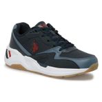 U.s.polo Assn Husky 4Fx Lacı Kırmızı Mavı Comfort Casual Anatomık Spor Ayakkabısı