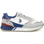 U.s.polo Assn. Ismos 40/45 Erkek Ithal Sneaker Spor Ayakkabı - Beyaz