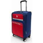 U.S. Polo Assn. Kabin Boy Kumaş Valiz Lacivert-Bordo 26051