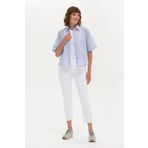 U.S. Polo Assn. Kadın Beyaz Mom High Waist Fit Jean Pantolon 50266286-dn0015