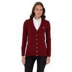 U.S. Polo Assn. Kadın Bordo Hırka (Triko) 50317841-VR014