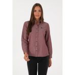 U.S. Polo Assn. Kadın Bordo Uzun Kollu Basic Gömlek 50316711-VR014 - 34
