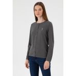 U.s. Polo Assn. Kadın Gri Hırka (Triko) 50313624-VR024 - Gri-006 - XL