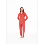 U.S. Polo Assn. Kadın Kırmızı Pijama Takım