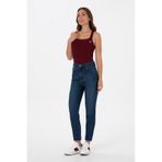 U.S. Polo Assn. Kadın Koyu Mavi Mom High Waist Fit Jean Pantolon 50316560-DN0023