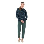 U.S. Polo Assn. Kadın Koyu Yeşil Pantolon (Kanvas-Chino) 50290404-VR079, 34
