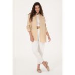 U.S. Polo Assn. Kadın Krem Örme Pantolon 50300650-VR071 - XS
