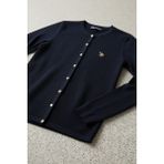 U.S. Polo Assn. Kadın Lacivert Hırka (Triko) 50307737-VR033 Slim Fit %50 Pamuk %50 Viskoz