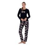 U.S. Polo Assn. Kadın Lacivert Pijama Takım 50318932-VR033