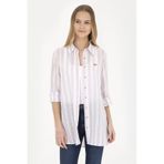 U.s. Polo Assn. Kadın Lila Gömlek Desenli 50288408-vr034