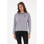 U.S. Polo Assn. Kadın Mor Bisiklet Yaka Kazak 50314675-VR245 - Lavanta