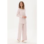 U.S. Polo Assn. Kadın Pembe Pijama Takım 50303413-VR041