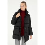 U.s. Polo Assn. Kadın Siyah Kaban 50292747-VR046