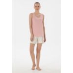 U.s. Polo Assn. Kadın Somon Pijama Takım 50312916-VR047