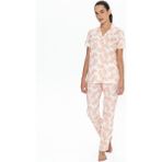 U.S. Polo Assn. Kadın Somon Pijama Takım