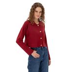 U.S. Polo Assn. Kadın Vişne Hırka (triko) 50297152-VR223, VISNE, XS