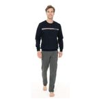 U.S. POLO ASSN. Kışlık Uzun Kol Pijama, XL, PRA-13063486-249908, Lacivert, Erkek
