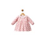 U.S. Polo Assn. Kız Bebek Elbise, 24-36 Ay, USB2713-C-V1, Pembe, Bebek-Kızlar