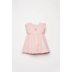 U.s. Polo Assn. Kız Bebek Elbise 6-36 Ay Pembe - 6 - 9 Ay