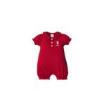 U.s. Polo Assn. Kız Bebek Kırmızı Tulum - 3 - 6 Ay