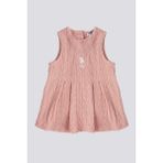 U.S. Polo Assn. Kız Bebek Pembe Elbise - 12 - 18 Ay