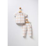 U.S. Polo Assn. Kız Bebek Pijama Takımı Beyaz - 3 Yaş