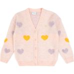 U.S. Polo Assn. Kız Çocuk Açık Pembe Triko 50314328-VR078 Hırka %85 Akrilik Tek Cepli Rahat Kalıp - 9 - 10 Yaş