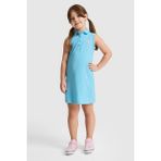 U.s. Polo Assn. Kız Çocuk Aqua Elbise (Örme) 50325639-VR007 - 13 - 14 Yaş