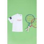 U.S. Polo Assn. Kız Çocuk Beyaz Bisiklet Yaka Tişört 50270472-VR013 - 12 - 13 Yaş