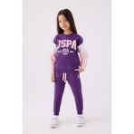 U.S. Polo Assn. Kız Çocuk Eşofman Takımı US1973 Mor - 12 - 13 Yaş