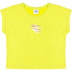 U.S. Polo Assn. Kız Çocuk Fıstık Yeşili Bisiklet Yaka Tişört 50284354-VR087 - 6 - 7 Yaş