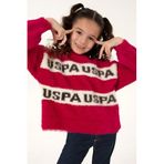 U.S. Polo Assn. Kız Çocuk Fuşya Kazak/Triko 50291645-VR023