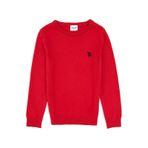 U.S. Polo Assn. Kız Çocuk Kırmızı Bisiklet Yaka Basic Kazak 50316808-VR171