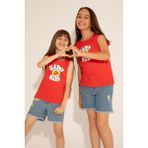 U.S. Polo Assn. Kız Çocuk Kırmızı Bisiklet Yaka Kolsuz Tişört 50288410-VR030 - 5 - 6 Yaş