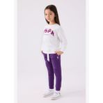 U.S. Polo Assn. Kız Çocuk Kız Çocuk Mor Pijama Takımı 50299748 VR071