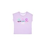 U.S. Polo Assn. Kız Çocuk Lila Tişört 50300966-VR034