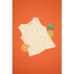 U.S. Polo Assn. Kız Çocuk Limon Kolsuz Basic Tişört 50306215-VR035 - 8 - 9 Yaş