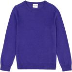 U.S. Polo Assn. Kız Çocuk Mor Kazak /Triko 50269399-VR038 - 7 - 8 Yaş