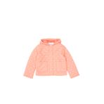 U.S. Polo Assn. Kız Çocuk Neon Pembe Kapitone Kapüşonlu Şişme Mont 50313157-VR105