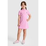 U.s. Polo Assn. Kız Çocuk Pembe Elbise (Örme) 50325597-VR041 - Pembe-01 - 13 - 14 Yaş