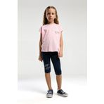 U.S. Polo Assn. Kız Çocuk Pembe Tayt Takım